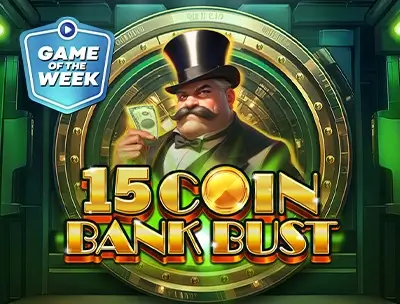 15 Coin Bank Bust
